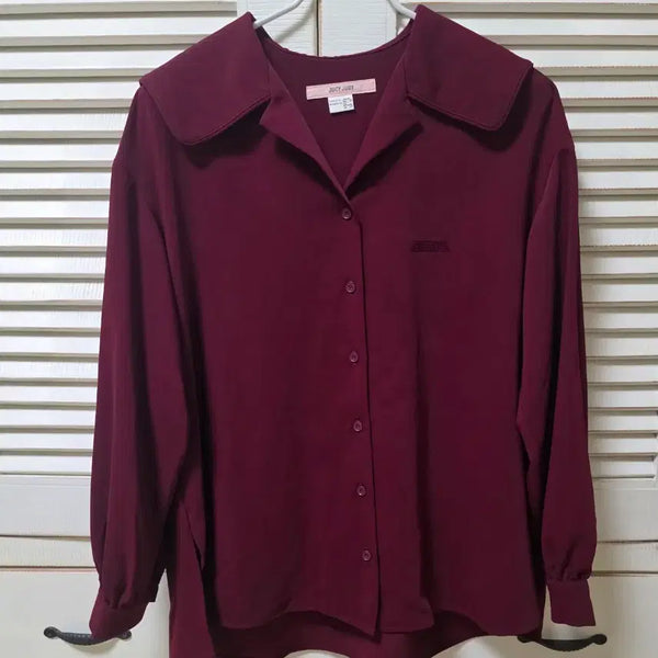 [BUNJANG] Juicy Judy Sailor Neck Blouse / 쥬시쥬디 세일러넥 블라우스