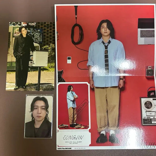 [BUNJANG] Day6 The Decade Sungjin Photocard / 데이식스 더 데케이드 성진