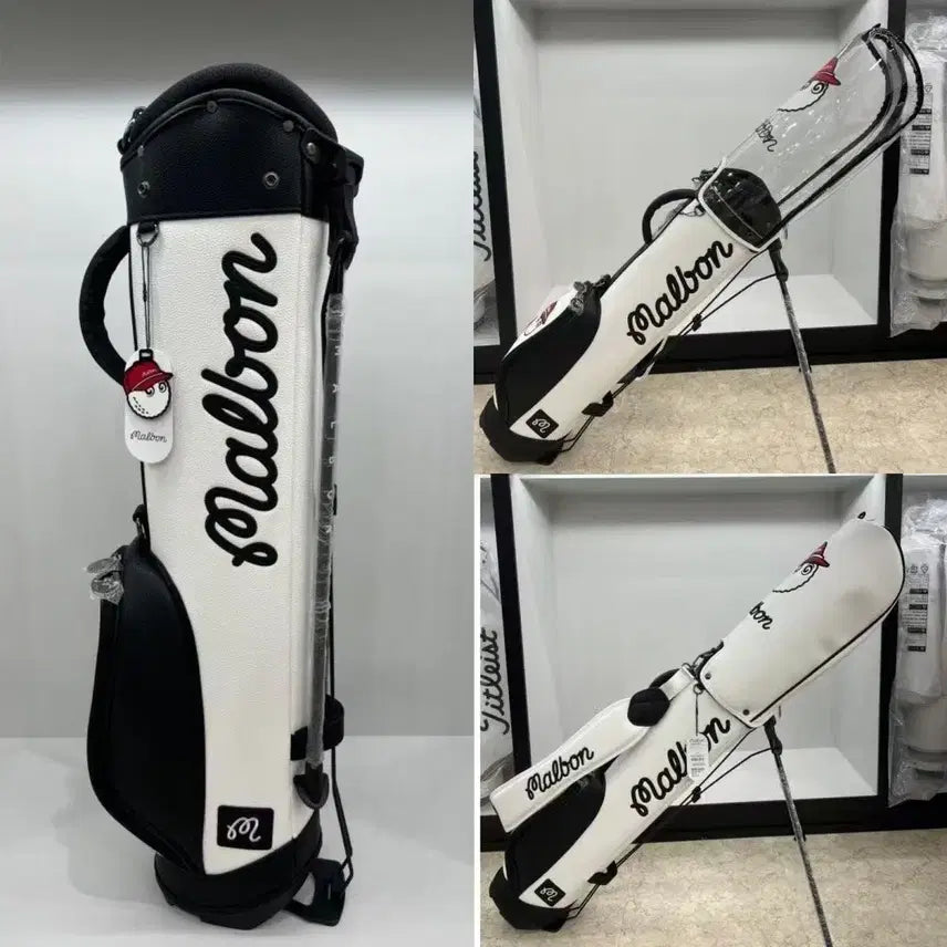 [BUNJANG] Malbon Golf Half Bag Stand Bag Lightweight Golf Bag / 정품새상품Malbon말본골프하프백스탠드백경량골프가방