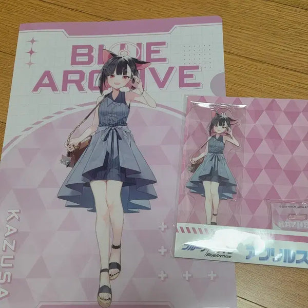 [BUNJANG] Blue Archive Lawson Collaboration Kazusa Goods Set / 블루아카이브 로손 콜라보 카즈사 굿즈 세트