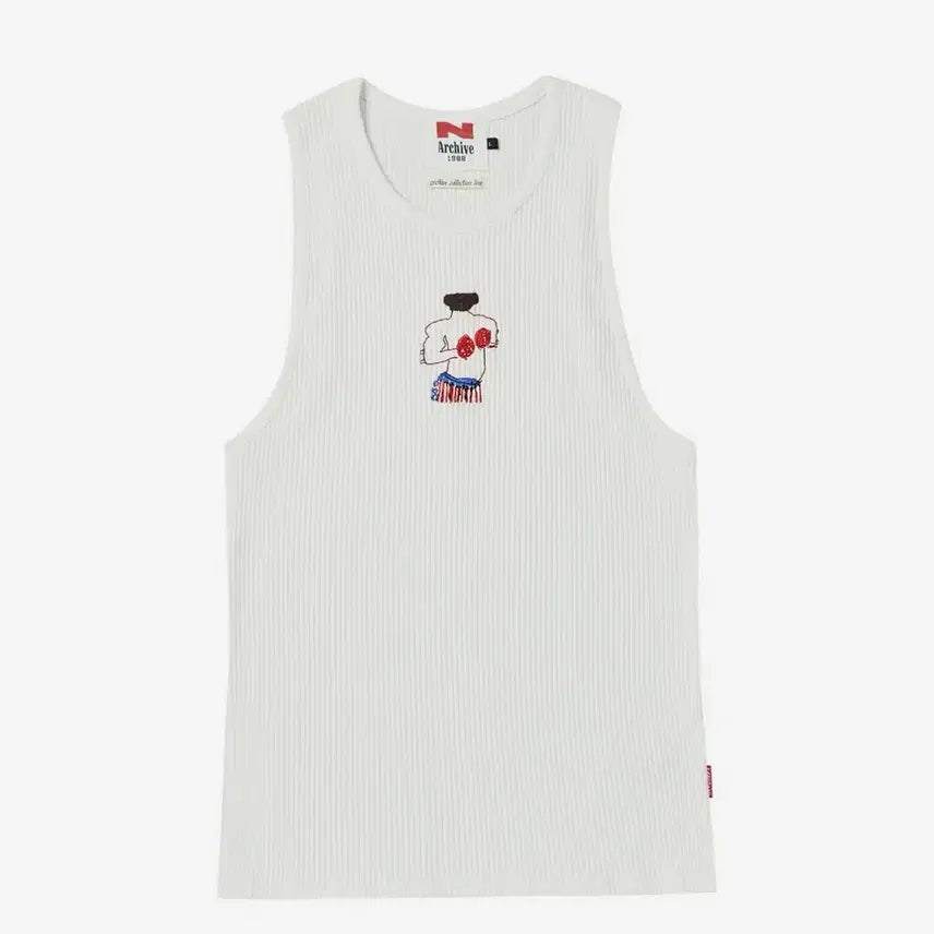 [BUNJANG] Encachette Beyond Closet The New Wild Sleeveless White / [남녀공용S]엔아카이브 비욘드클로젯 더 뉴 와일드 슬리브리스 화이트