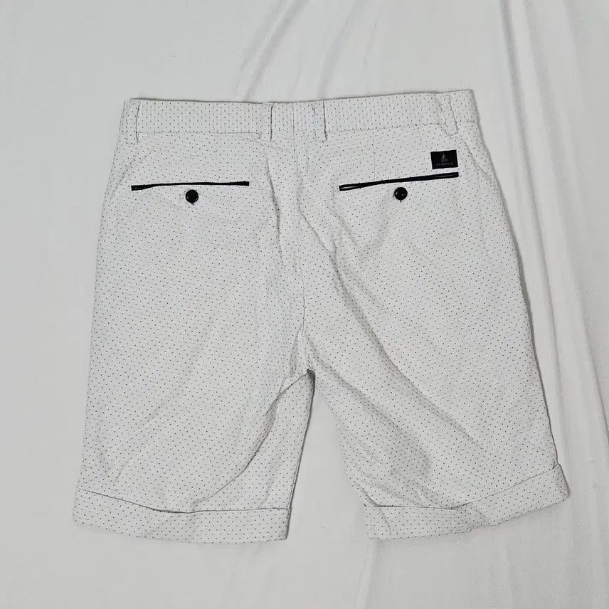 [BUNJANG] Beanpole Garment Dyed Washed Cotton Shorts / 빈폴 가먼트다잉 워싱 코튼쇼츠 반바지 슬랙스 숏팬츠 밴딩 남성 32 (거의 새상품)