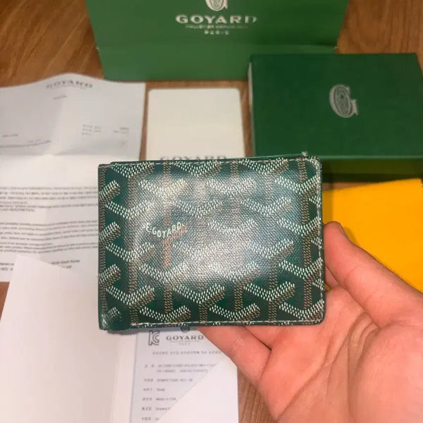 [BUNJANG] Goyard Victoire Wallet Green / (네고가능)(급처)고야드 빅투와르 반지갑 그린