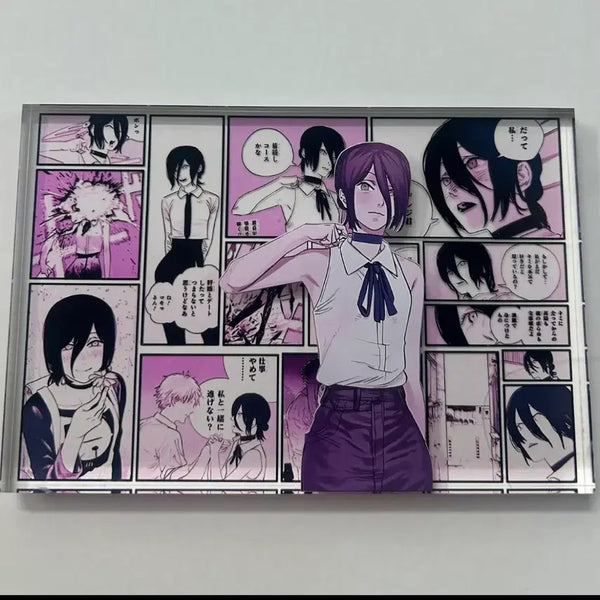 [BUNJANG] Chainsaw Man - The Devil - Resin Acrylic Block / 체인소맨 레제 아크릴 블록