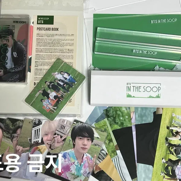 [BUNJANG] BTS In the Soop Season 1 & 2 Postcard & Photocard Bundle Set / 일괄) 방탄소년단 인더숲 1&2 굿즈 포카 엽서 세트 판매 양도