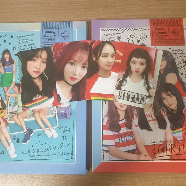 [BUNJANG] GFRIEND Summer Summerin' Mini Album Bundle Set / (일괄) 여자친구 여름여름해 여름 미니 앨범 일괄