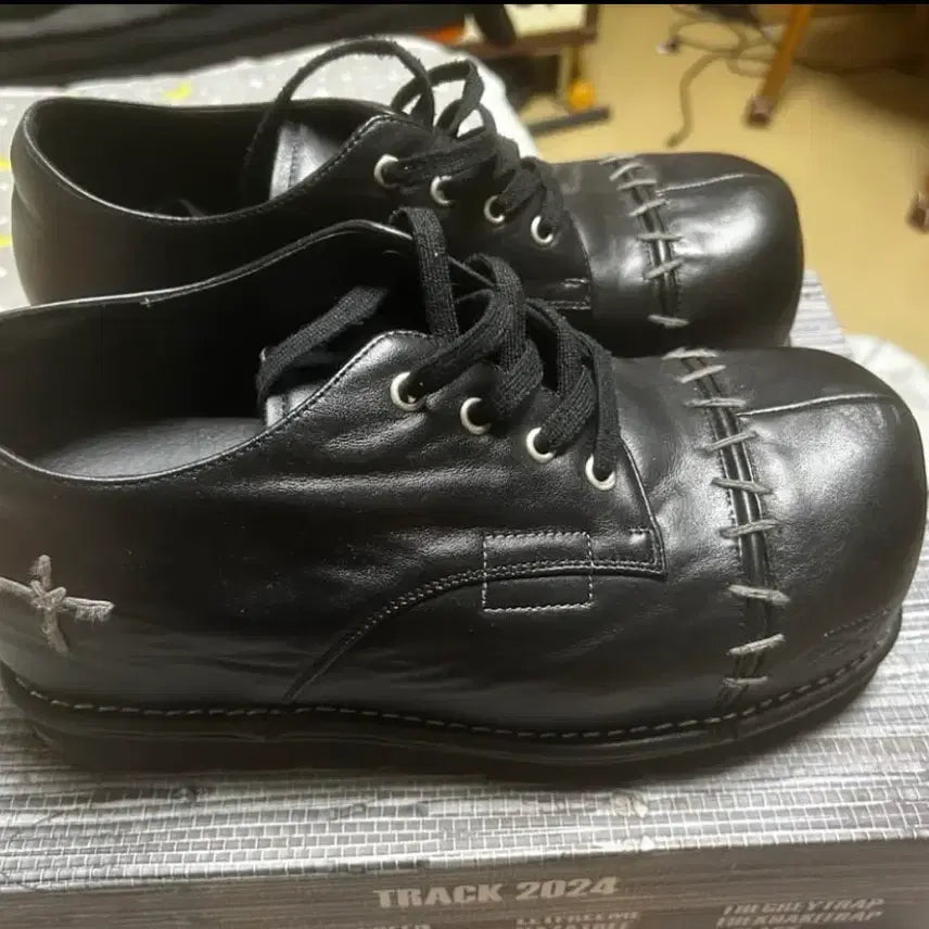 [BUNJANG] 2Space Franken 270 Black Loafers / 투스페이스 프랑켄 270