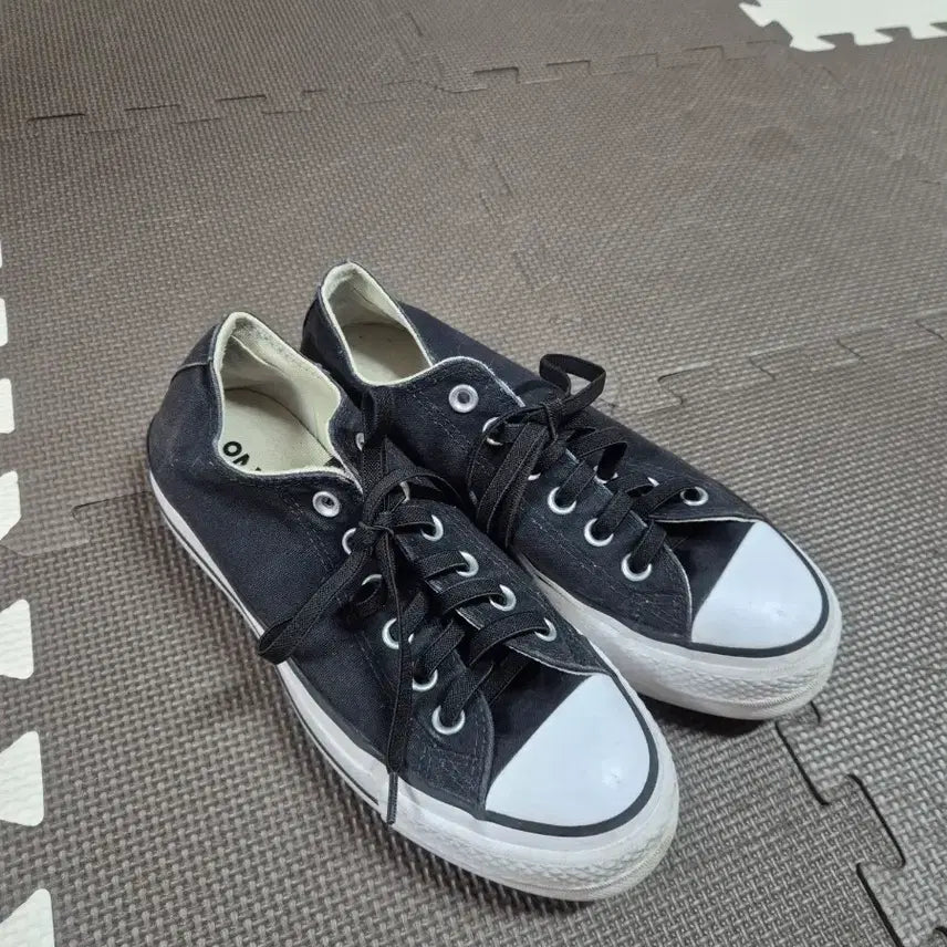 [BUNJANG] Converse Chuck Taylor All Star Low Black Sneakers / 컨버스 척테일러 올스타 로우 블랙