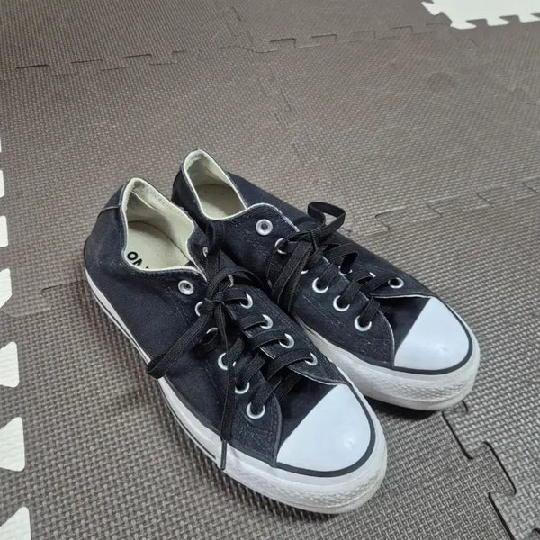 [BUNJANG] Converse Chuck Taylor All Star Low Black Sneakers / 컨버스 척테일러 올스타 로우 블랙
