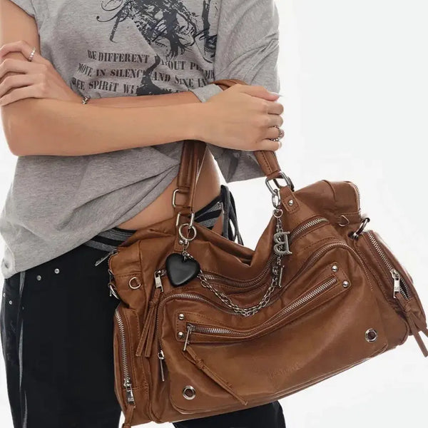 [BUNJANG] Blackpurple Bread Bag - Caramel Brown / 블랙퍼플 브레드 백 Bread Bag_Caramel Brown
