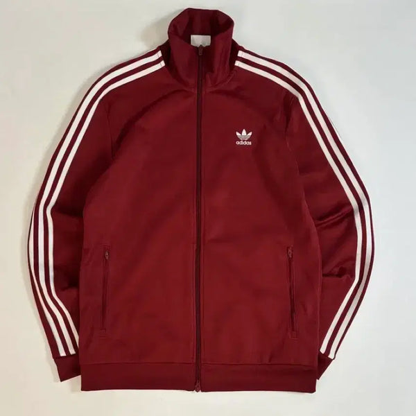 [BUNJANG] Adidas Beckenbauer Burgundy Two-Way Jersey / 아디다스 베켄바우어 버건지 투웨이 져지