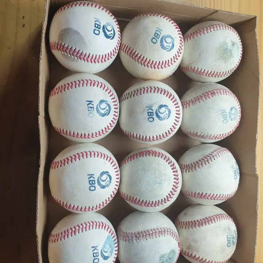 [BUNJANG] KBO Official Baseball Set (12 Balls) / KBO 야구공 12구