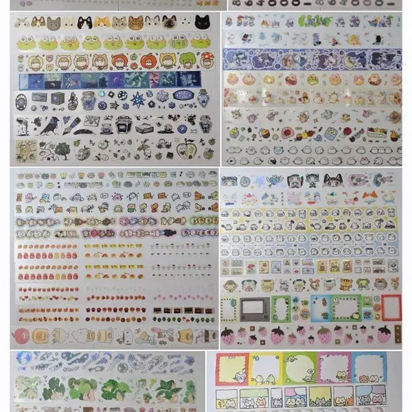 [BUNJANG] Kiss-cut Stickers 64 Patterns / 키스컷 64패턴(도안공개o) 원가이하 처분 판매 다꾸처분