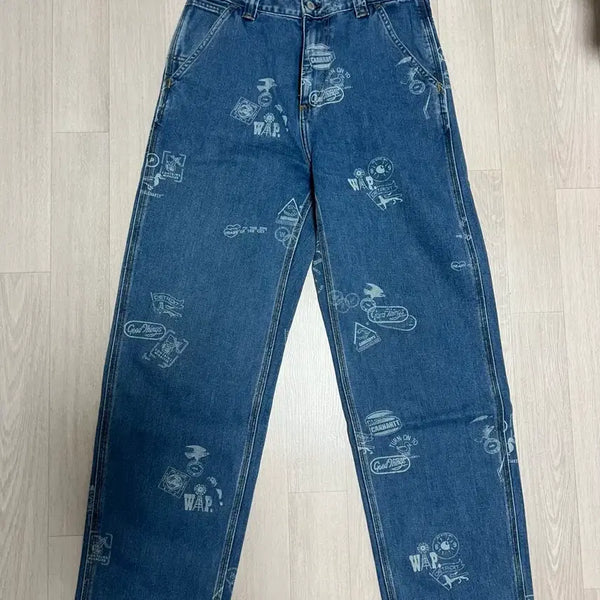 [BUNJANG] Carhartt Stamp Denim Pants (28) / 칼하트 스탬프 데님 팬츠 28