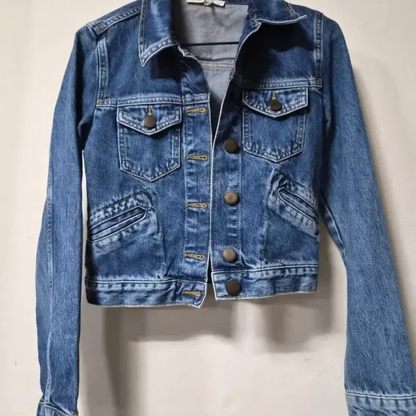 [BUNJANG] Maje Denim Jacket / 마쥬 청자켓 데님 자켓