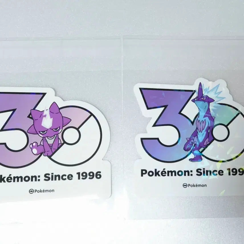[BUNJANG] Pokemon 30th Anniversary Logo Illergen & Striders Set / 포켓몬 30주년 로고 일레즌 스트린더 판매 교환 굿즈 팝업