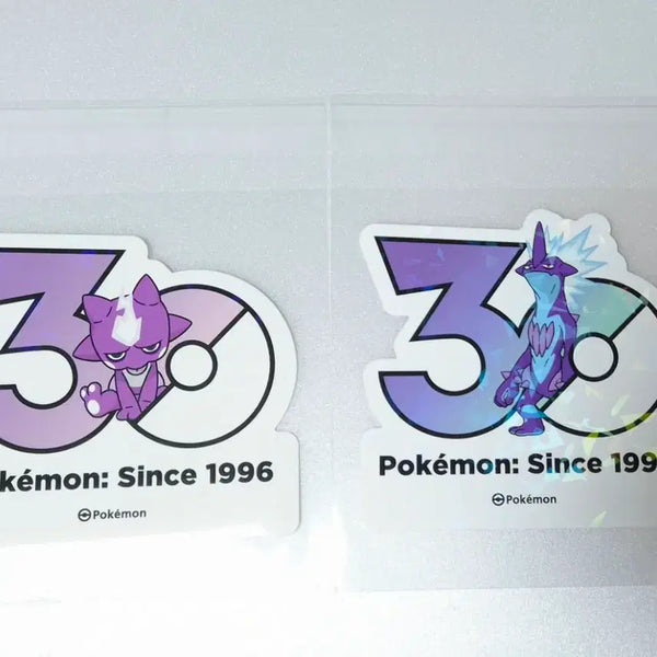 [BUNJANG] Pokemon 30th Anniversary Logo Illergen & Striders Set / 포켓몬 30주년 로고 일레즌 스트린더 판매 교환 굿즈 팝업