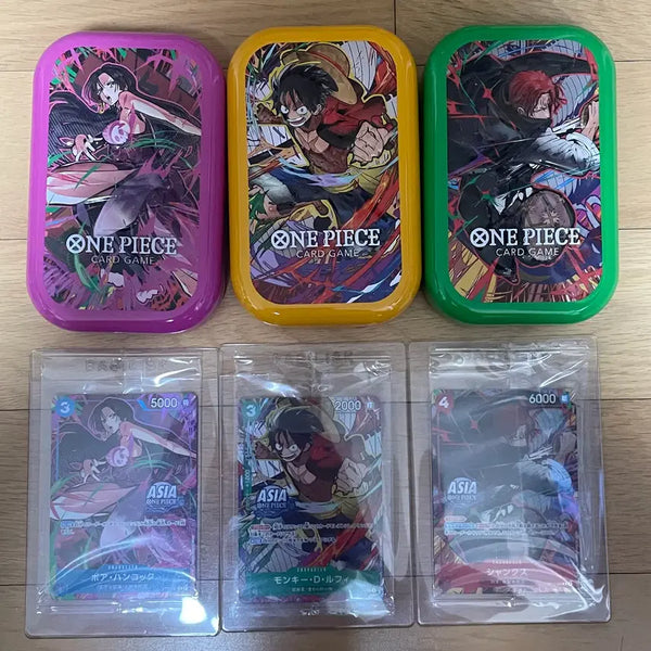 [BUNJANG] One Piece Card Mini Tin Case TS-03 Bundle Set with 3 Promo Cards / 원피스카드 미니 틴케이스 TS-03 프로모카드 3개 일괄 판매