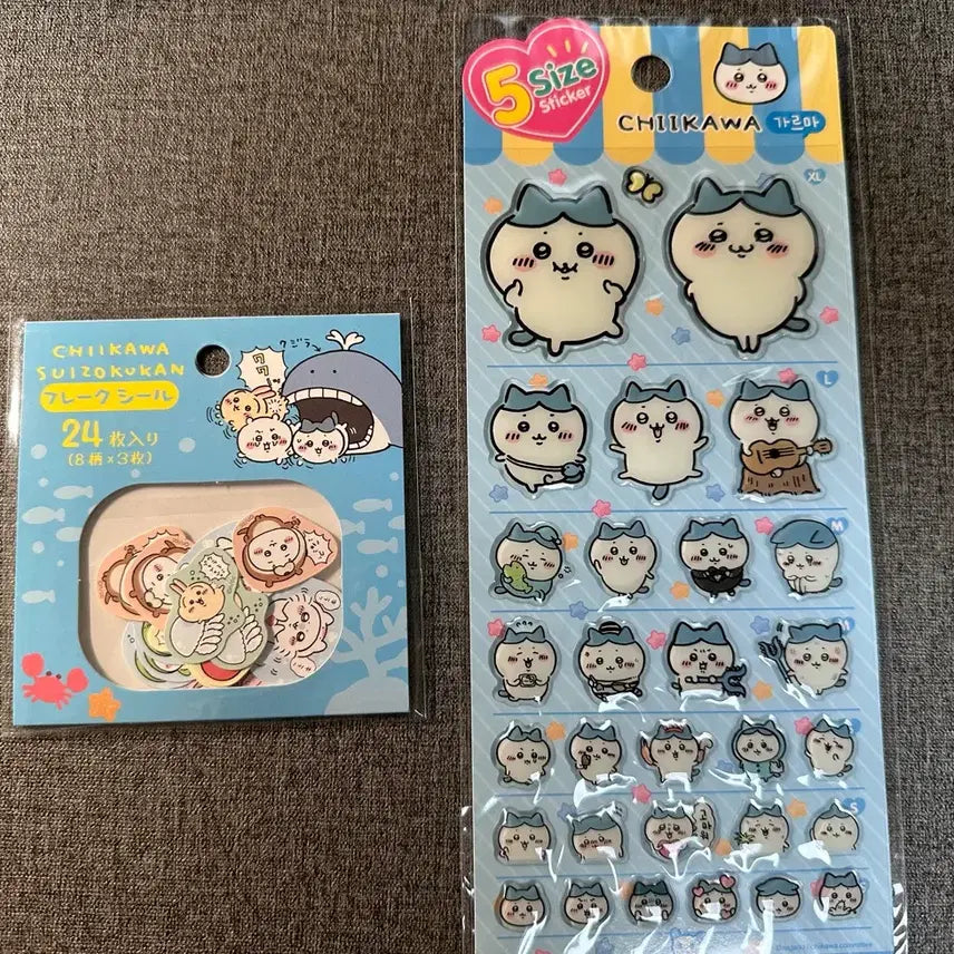 [BUNJANG] Munyakwi Sticker, Postcard, and Stamp Set / 먼작귀 스티커, 엽서, 스탬프