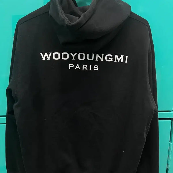 [BUNJANG] Wooyoungmi Back Logo Hoodie / 우영미 백로고 후드티
