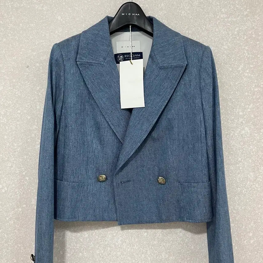 [BUNJANG] MICHAA Pearl Detail Cropped Jacket / (새상품) 미샤 크롭 자켓 (정가829,000)