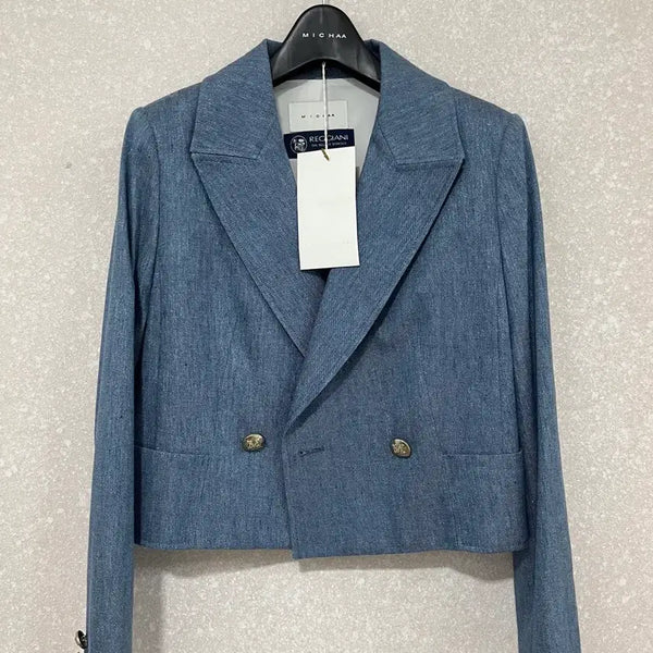 [BUNJANG] MICHAA Pearl Detail Cropped Jacket / (새상품) 미샤 크롭 자켓 (정가829,000)
