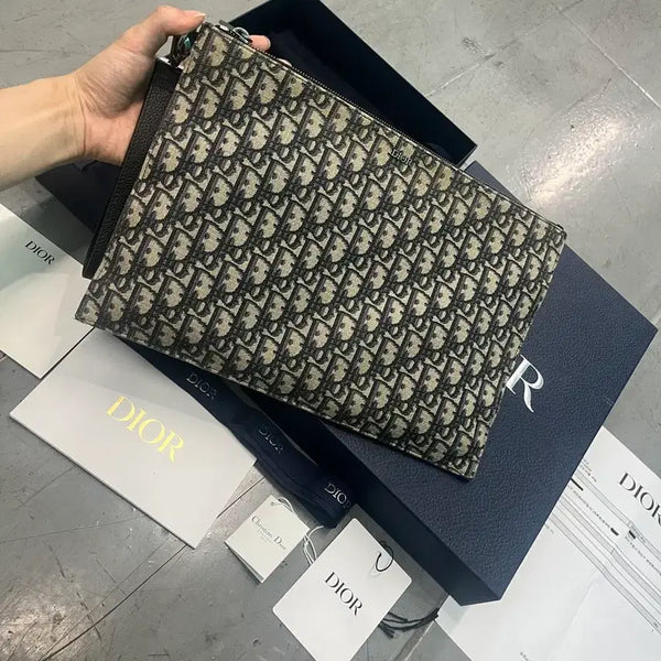 [BUNJANG] Dior Dior Oblique A4 Clutch / 디올 오블리크 A4 클러치