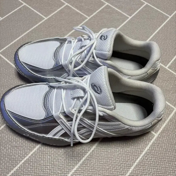[BUNJANG] Asics Hypersink White Pure Silver / [260]아식스 하이퍼싱크 화이트 퓨어 실버
