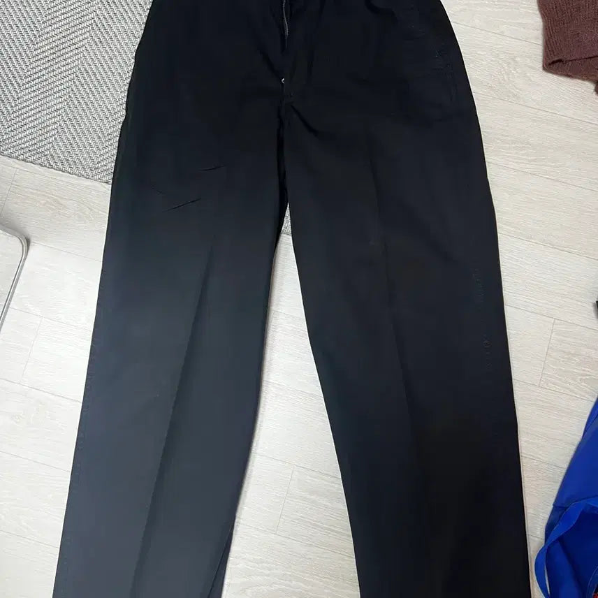 [BUNJANG] Shutter Chino Pants Black S / 셔터 치노 팬츠 블랙 s