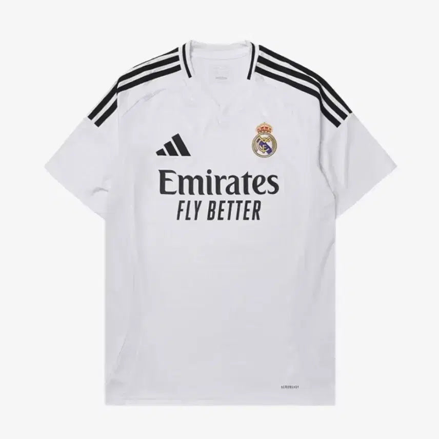 [BUNJANG] Adidas Real Madrid 24/25 Home Jersey Short Sleeve Size L / 아디다스 레알마드리드 24/25 홈 저지 반팔 L사이즈 새상품급