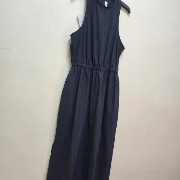 [BUNJANG] Lacoste Sleeveless Back Slit Long Dress / 라코스테 슬리브리스 뒷트임 롱원피스 새상품