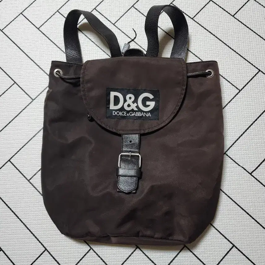 [BUNJANG] Dolce & Gabbana Leather Backpack / 돌체앤가바나백팩