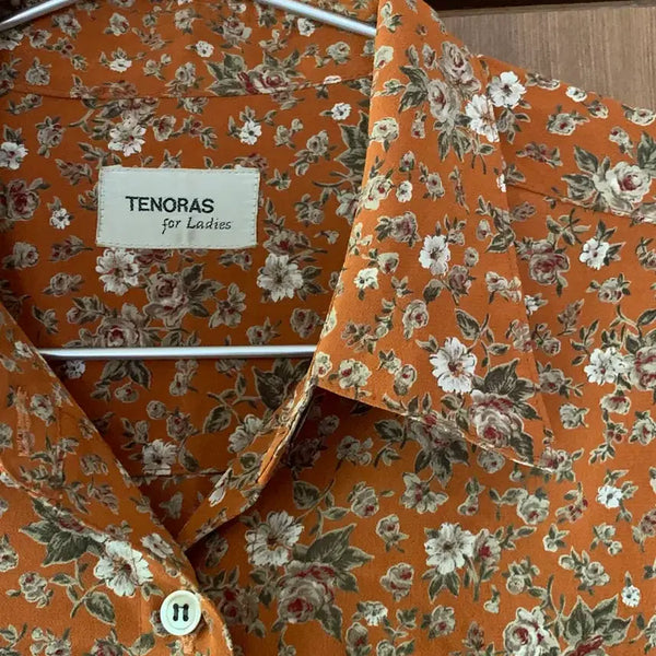 [BUNJANG] Vintage Floral Blouse / 빈티지 플로럴 블라우스