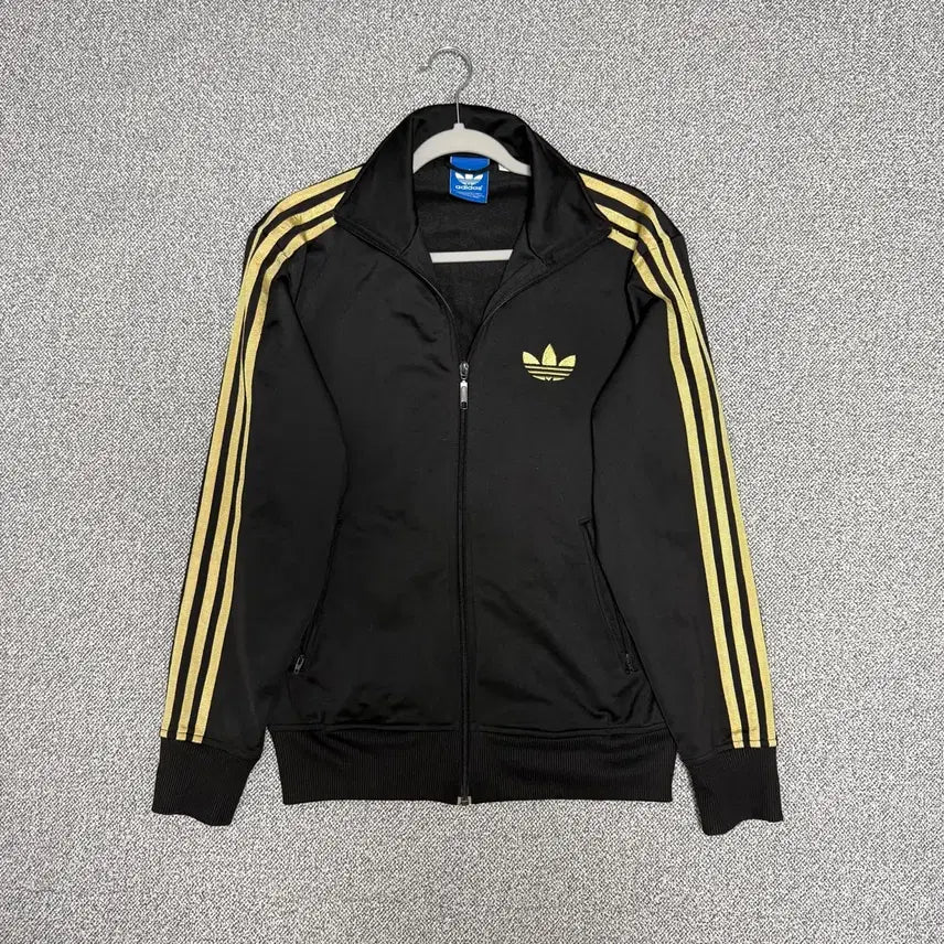 [BUNJANG] Adidas Firebird Track Top Black Gold Size 95 / 아디다스 파이어버드 블랙 골드 95 트랙탑