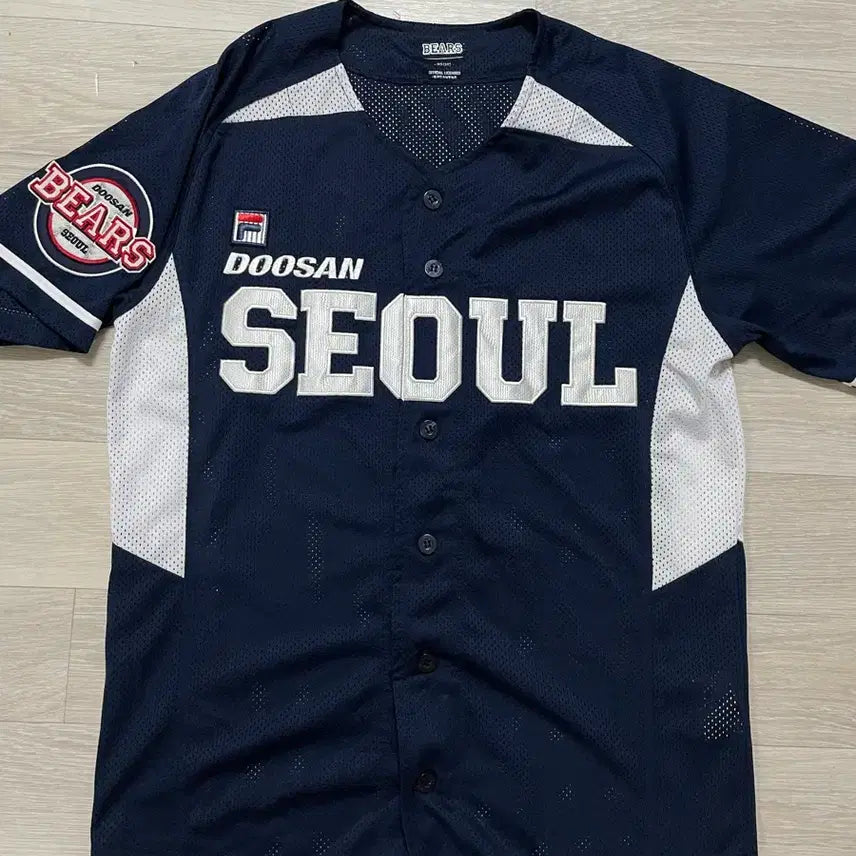 [BUNJANG] Doosan Bears Seoul Uniform - Size M (No Marking) / M 노마킹 두산베어스 서울 유니폼
