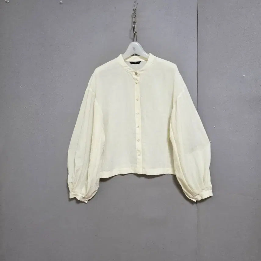 [BUNJANG] Sisley Clean Style Blouse - Size 42 (Ivory) / 시슬리 깔끔스타일 블라우스 42  n8609