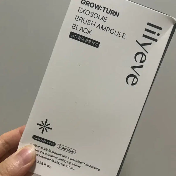 [BUNJANG] LILIIVE Growturn Exosome Black Ampoule / 릴리이브 그로우턴 엑소좀 블랙 앰플