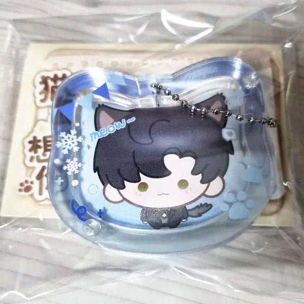 [BUNJANG] Love and Deepspace Lee Seo-eon Cat Butler Badge Set (Official & Unofficial) / 러브앤딥스페이스 럽딥 냥집사 이서언 뱃지 굿즈 공식 비공식