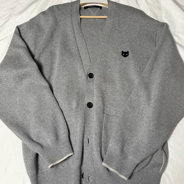 [BUNJANG] Songzio 26SS Cardigan Grey XL / 26SS 송지오 가디건 그레이 XL