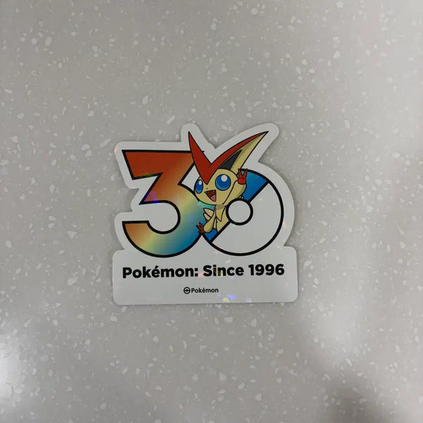 [BUNJANG] Pokemon 30th Anniversary Sticker Victini / 포켓몬스터 30주년 스티커 비크티니