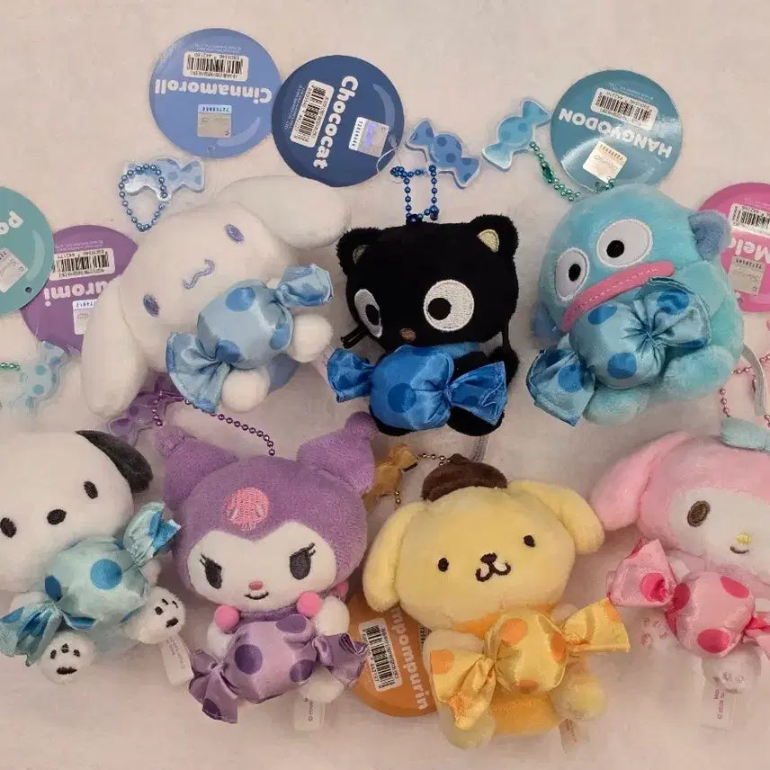 [BUNJANG] Sanrio Candy Keychain Set / 산리오 캔디 키링