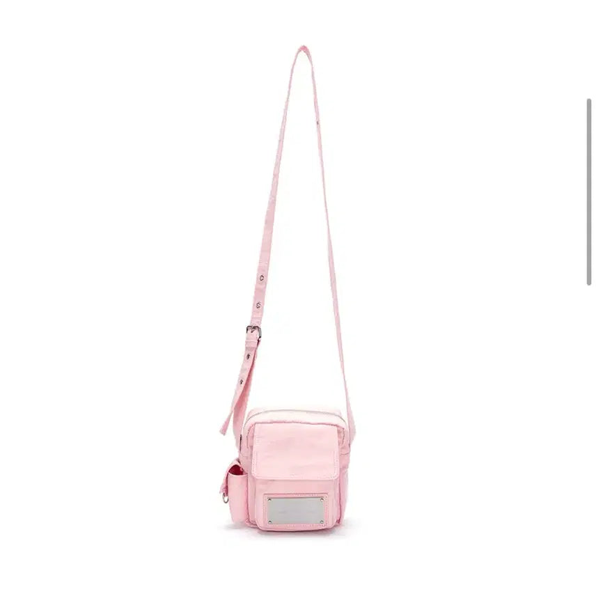 [BUNJANG] Matin Kim Canvas Crossbody Bag Peach / 마땡킴 가방 크로스백 피치색