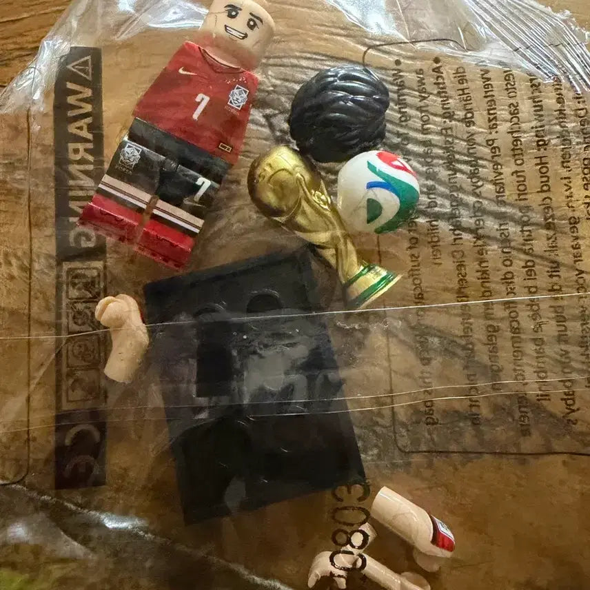 [BUNJANG] Son Heung-min 2026 World Cup LEGO Brick Figure / 2026월드컵 대한민국 손흥민 트리온다 월드컵 레고 브릭 피규어