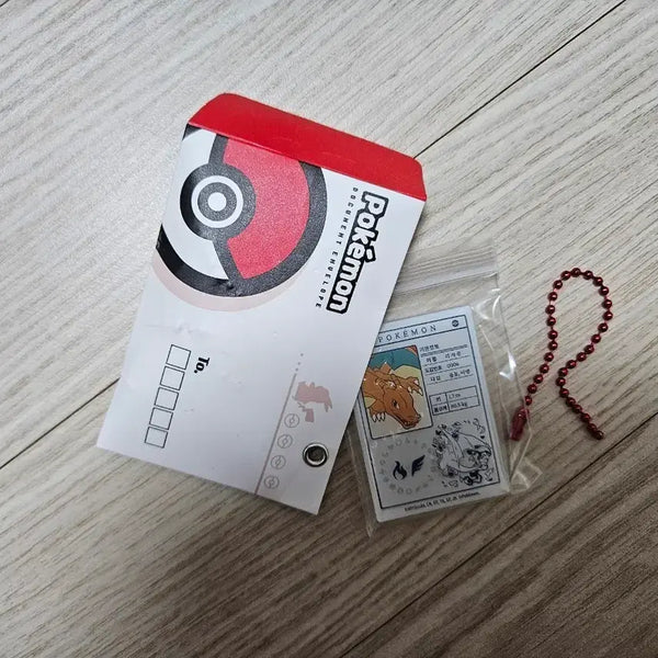[BUNJANG] Lotteon Pokemon Introduction Card Magnet Charmander / 롯데리아 포켓몬 소개서 마그넷 교환 리자몽