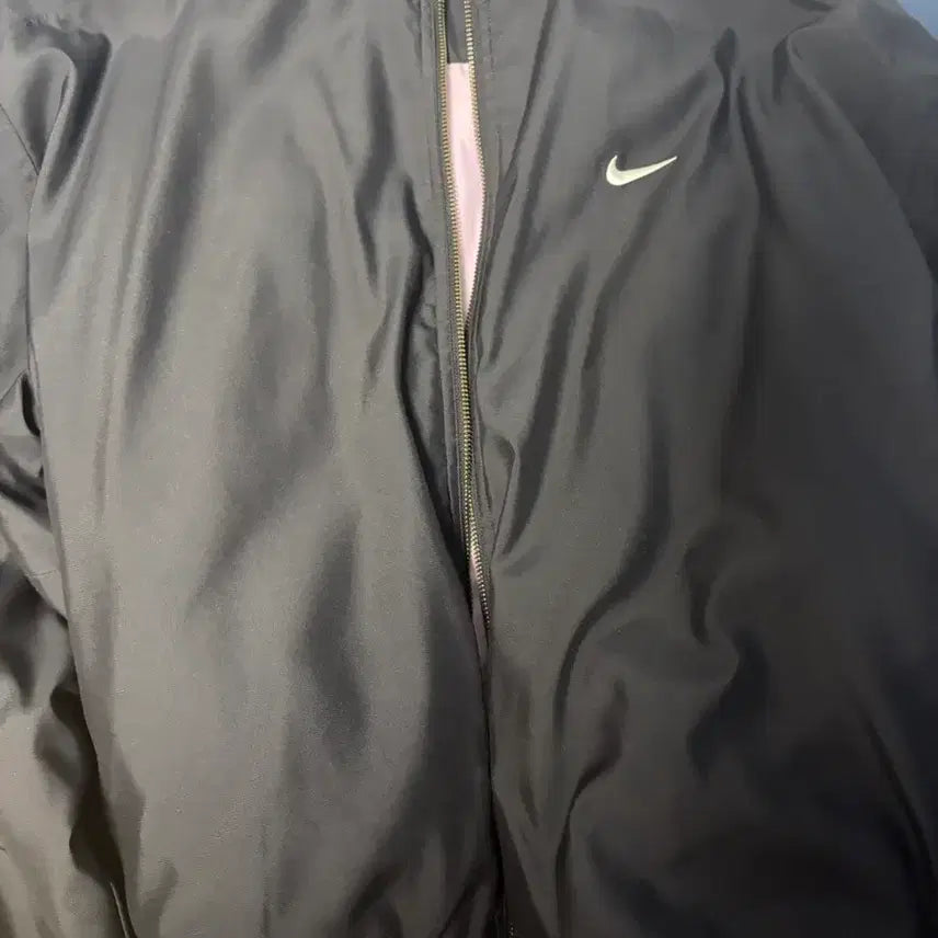[BUNJANG] Nike NRG Solo Swoosh Satin Bomber Jacket L / 나이키 NRG 솔로 스우시 사틴 봄버 L