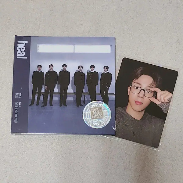 [BUNJANG] Monsta X Unfold Mini LP Vinyl (Sealed) + Shownu Nerd Photocard / 몬스타엑스 언폴드 미니 lp 바이닐 미개봉+너드포카 셔누