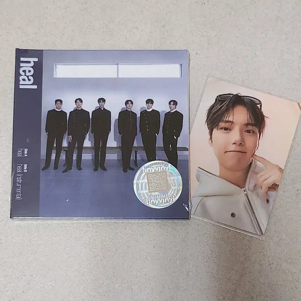 [BUNJANG] Monsta X Unfold Mini LP Vinyl Sealed + Minhyuk Photocard / 몬스타엑스 언폴드 미니 lp 바이닐 미개봉+포카 민혁