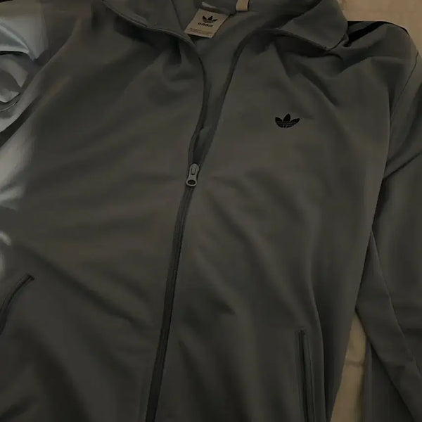 [BUNJANG] Adidas Sky Blue Track Top Jersey / 아디다스 스카이블루 트랙탑 아디다스 져지