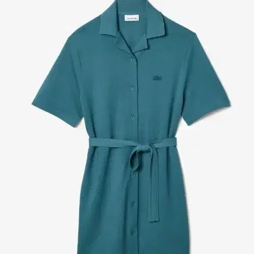 [BUNJANG] Lacoste Linen Blend Dress / 미개봉 최저가 매장정품 라코스테 린넨원피스