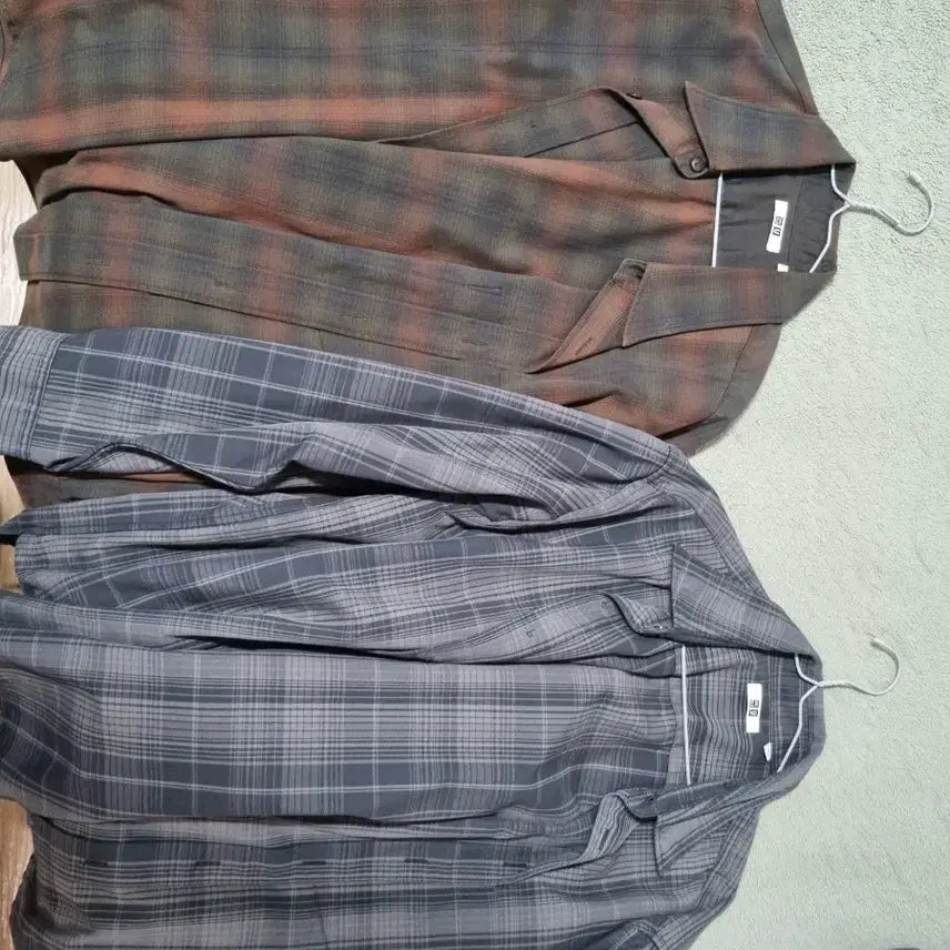 [BUNJANG] Uniqlo U Flannel Shirt Bundle (XL) / 유니클로 u 플란넬셔츠 xl 2벌 일괄